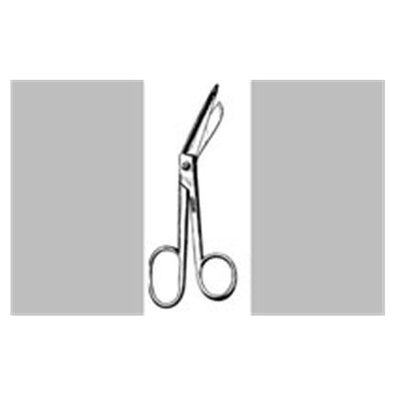 Scissors Bandage Lister Vantage 8-1/2" Angled Large Stainless Steel Ea